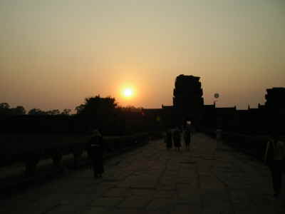 Innenansicht Eingangsportal Angkor