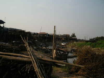 Anlegestelle im Fischerdorf