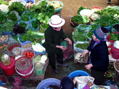 Wochenend-Markt in Sapa
