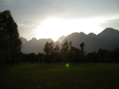 Umgebung Vang Vieng